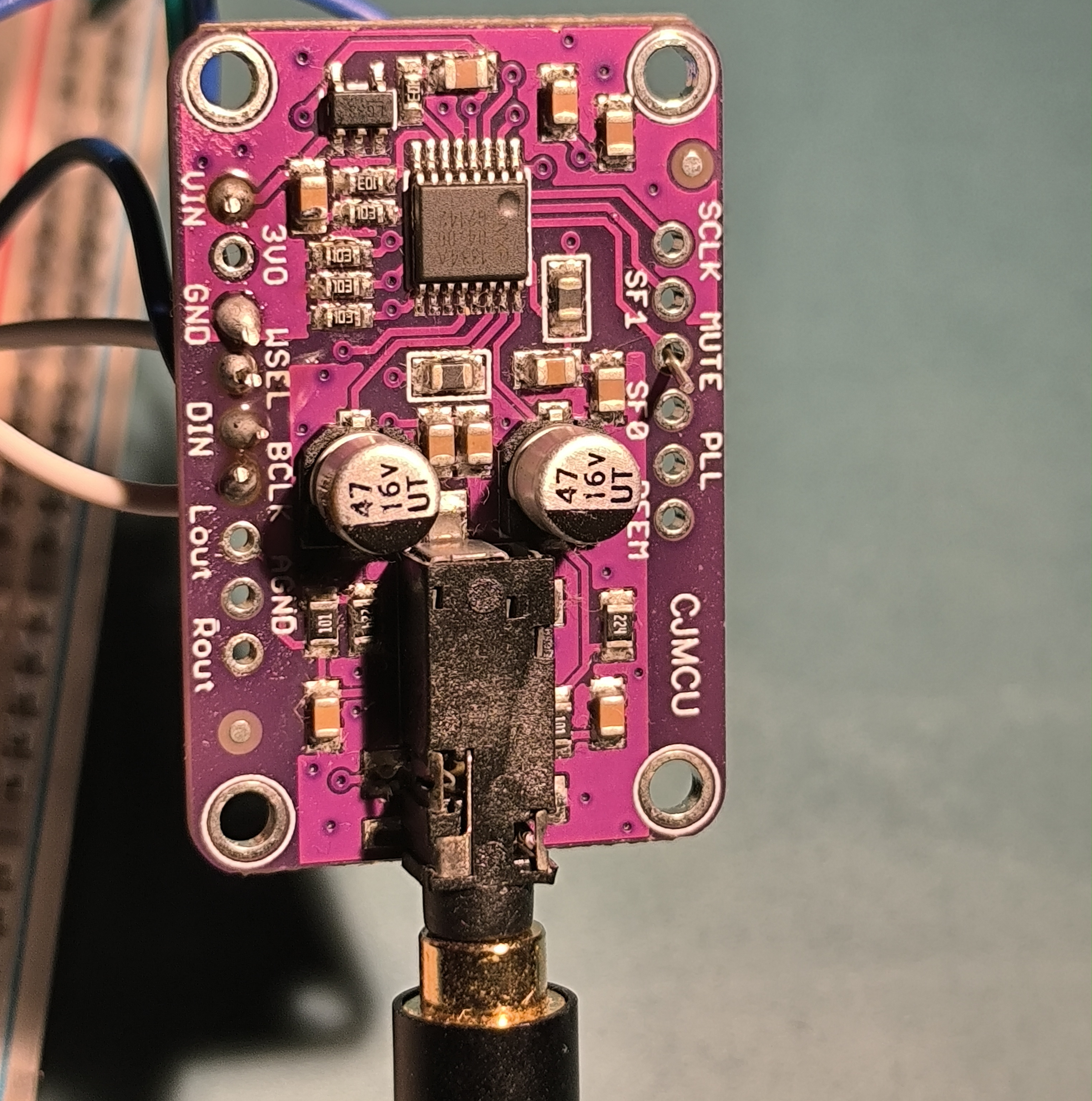CJMCU-1334 DAC Closeup